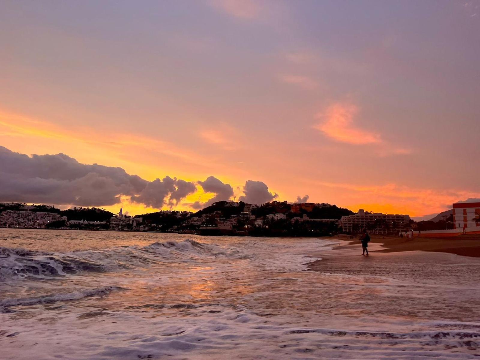 Espectacular Apto A Pie De Playa Con Vista Al Mar Manzanillo Exterior photo