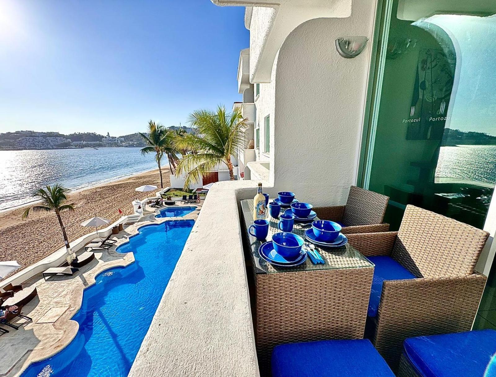 Espectacular Apto A Pie De Playa Con Vista Al Mar Manzanillo Exterior photo