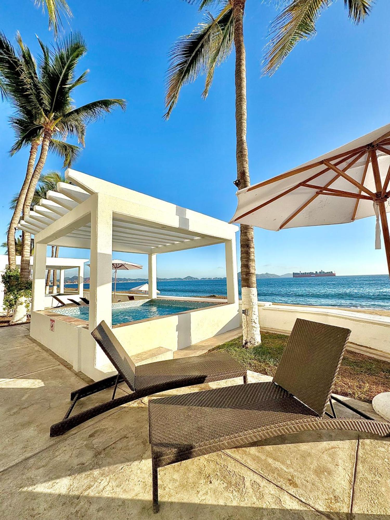 Espectacular Apto A Pie De Playa Con Vista Al Mar Manzanillo Exterior photo